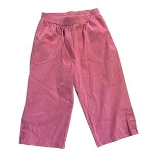 NWT Bon Worth Pink Cropped Pant